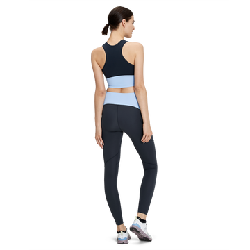 On Running Movement Tights Long (Womens) - Navy/Stratosphere