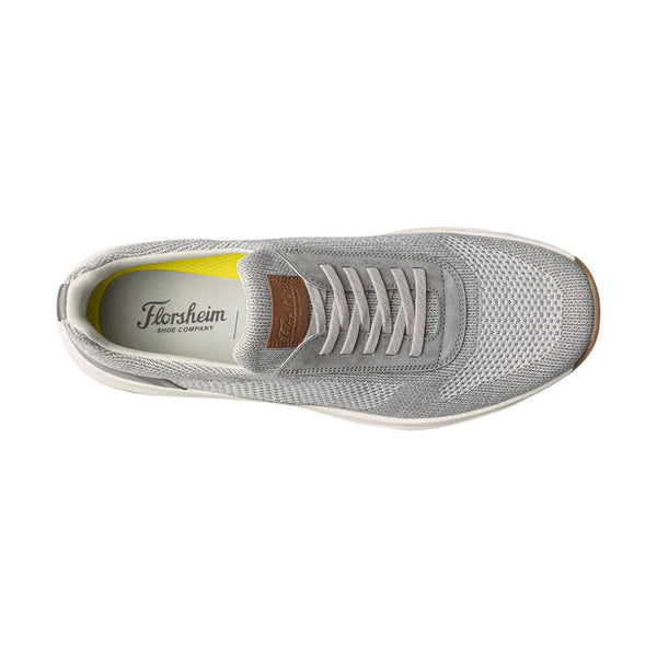 Men's Satellite Knit Elastic Lace Slip On Sneaker