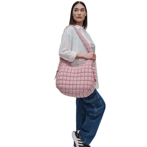 Revive Quilted Puffer Hobo