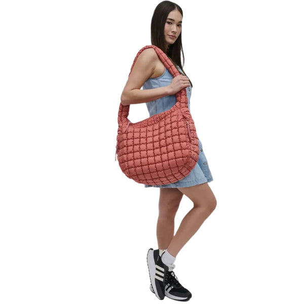 Revive Quilted Puffer Hobo