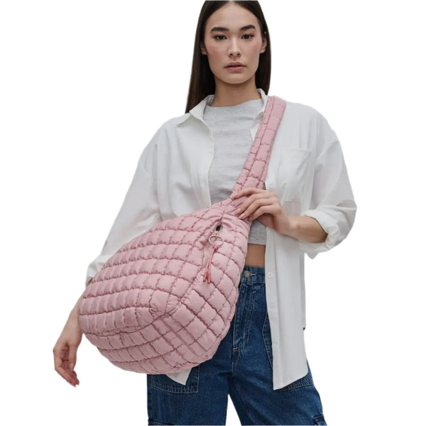 Revive Quilted Puffer Hobo