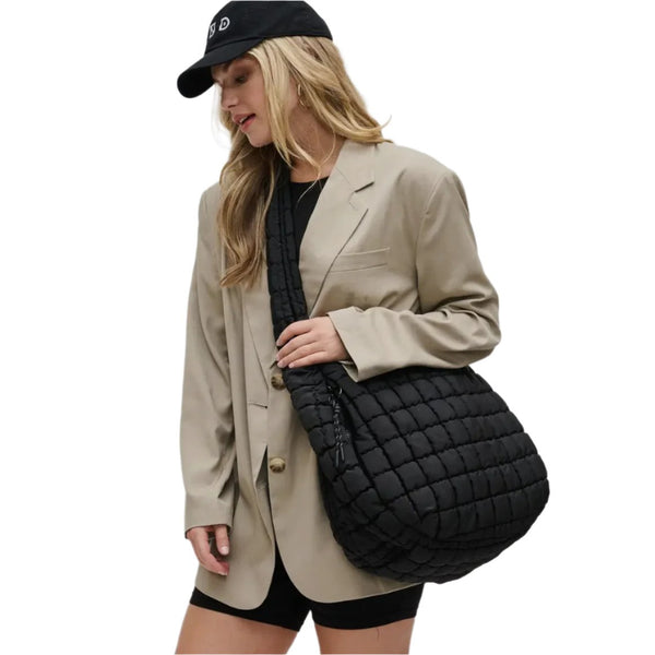 Revive Quilted Puffer Hobo