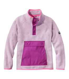 Sweater Fleece 1/2 Snap (Little Kids)