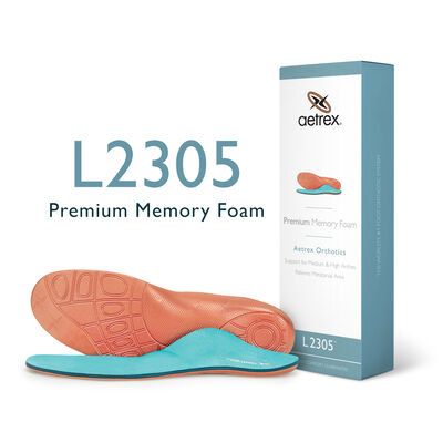 Premium Memory Foam Orthotics With Metatarsal Support