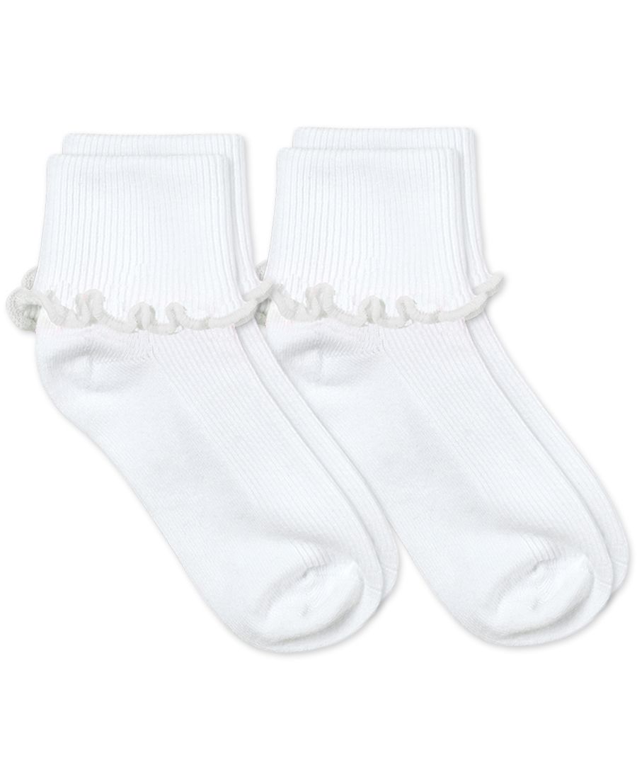 Ripple Edge Turn Cuff Socks (Infant/Toddler/Little Kid/Big Kid)